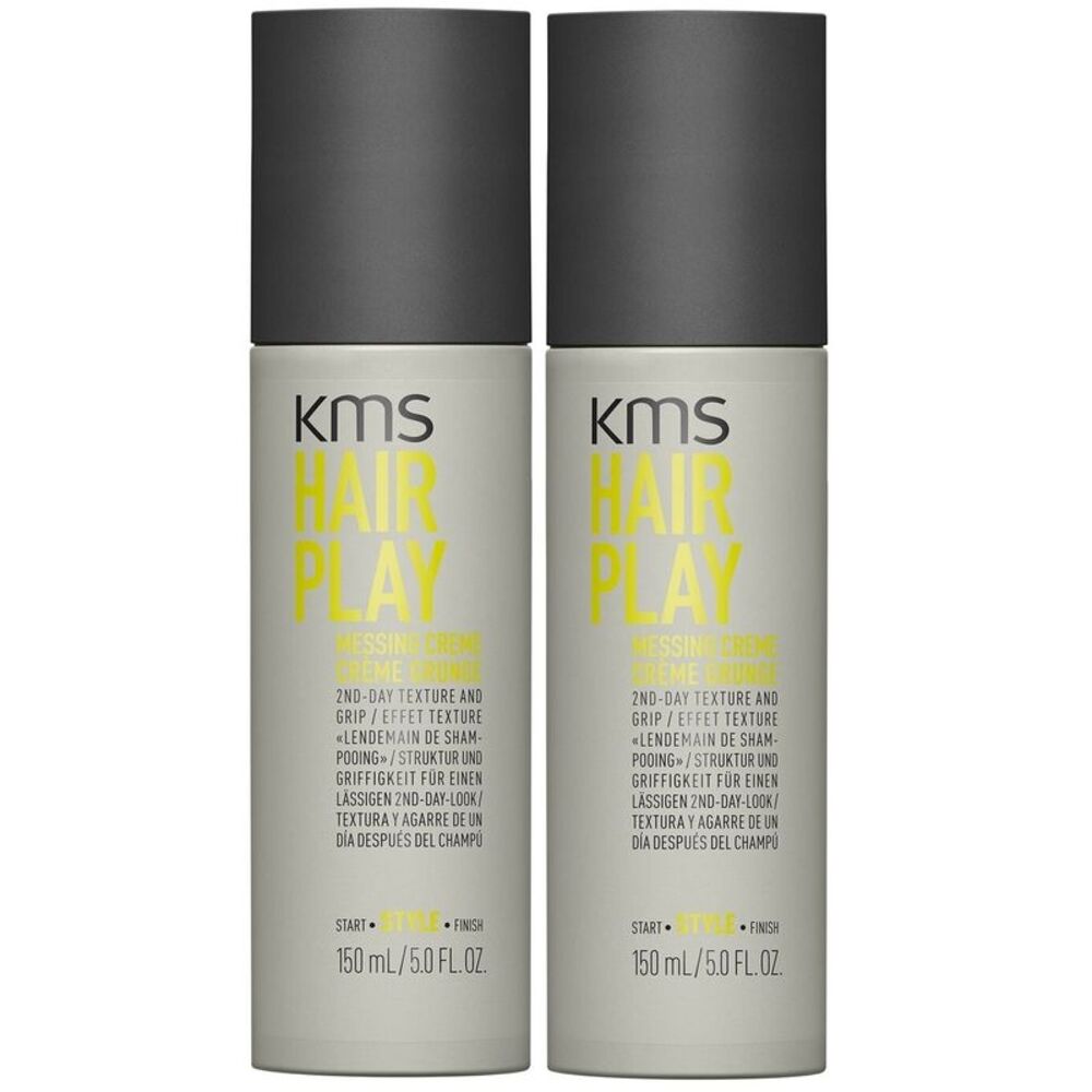 KMS California Hair Play Messing Creme 5 oz. Pack of 2